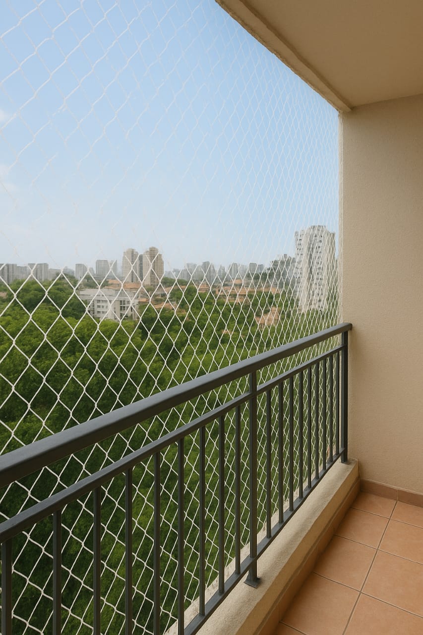 Birds Safety Net Installation